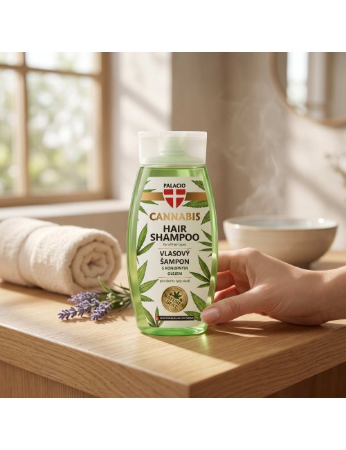 Shampooing au chanvre – Soin capillaire douceur, 250 ml Palacio
