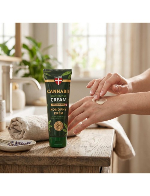 Crème mains au chanvre BIO - Soin nourrissant, 125 ml Palacio