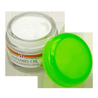 Crème Visage au Chanvre – Soin Régénérant 24h, 50 ml Palacio