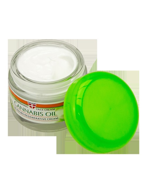 Crème Visage au Chanvre – Soin Régénérant 24h, 50 ml Palacio