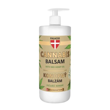 Baume Corporel au Cannabis avec Pompe, 500 ml Palacio