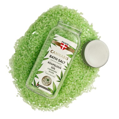 Sel de Bain au Chanvre – Détente & Soin de la Peau, 900 g Palacio
