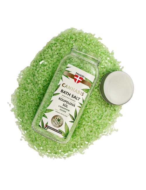 Sel de Bain au Chanvre – Détente & Soin de la Peau, 900 g Palacio
