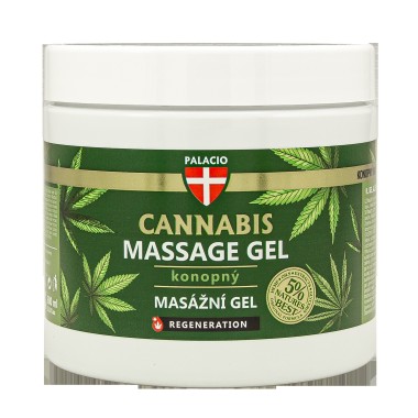 Gel de Massage au Chanvre – Effet Frais & Détente, 600 ml Palacio