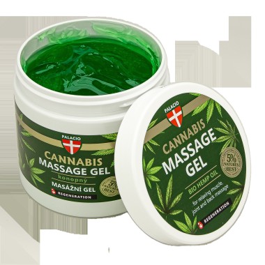 Gel de Massage au Chanvre – Effet Frais & Détente, 600 ml Palacio
