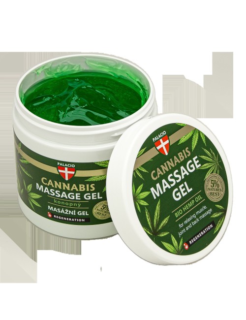 Gel de Massage au Chanvre – Effet Frais & Détente, 600 ml Palacio