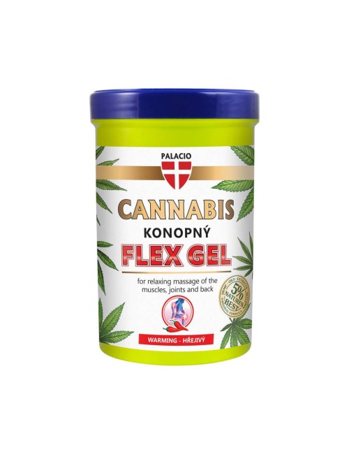 Gel de massage chauffant Flex au chanvre, 380 ml Palacio