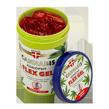Gel de massage chauffant Flex au chanvre, 380 ml Palacio