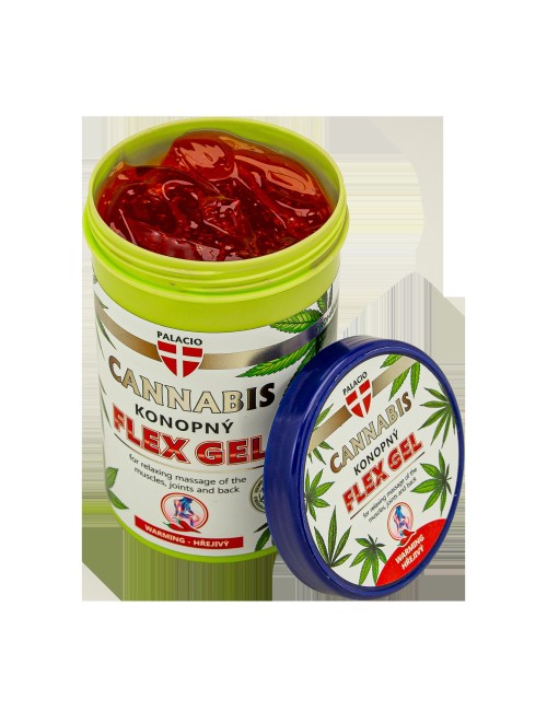 Gel de massage chauffant Flex au chanvre, 380 ml Palacio