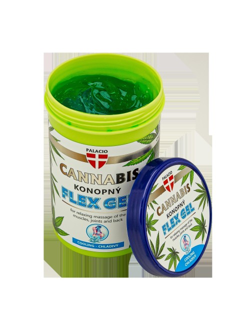 Gel de Massage au Chanvre Flex - Effet Rafraîchissant, 380 ml Palacio