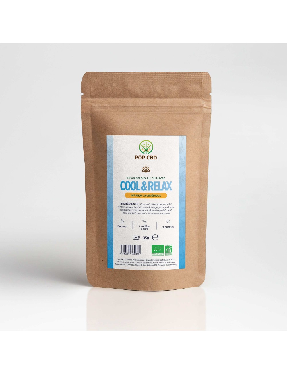 Bio-CBD-Tee cool & relax | POP CBD