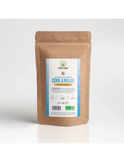 Bio-CBD-Tee cool & relax | POP CBD