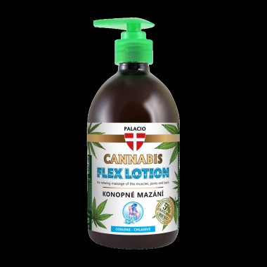 Gel de massage au chanvre effet rafraîchissant, 500 ml Palacio