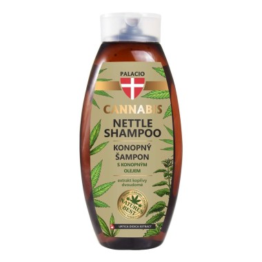 Shampooing au chanvre et à l'ortie - Équilibre cuir chevelu, 500 ml Palacio