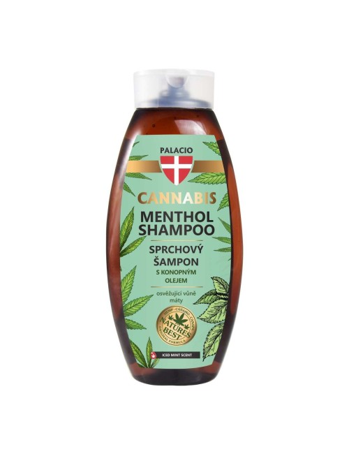 Shampoing 2 en 1 au chanvre et menthol – Fraîcheur intense Palacio