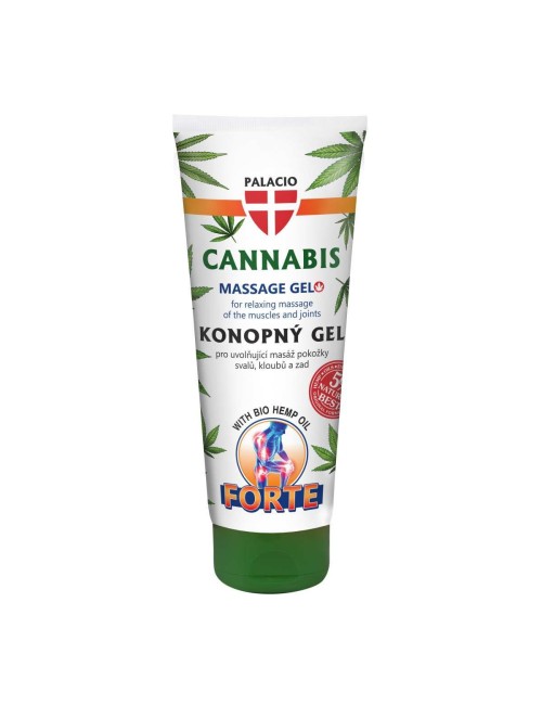 Gel de Massage Cannabis Forte au Chanvre BIO, 200 ml Palacio