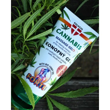 Gel de Massage Cannabis Forte au Chanvre BIO, 200 ml Palacio