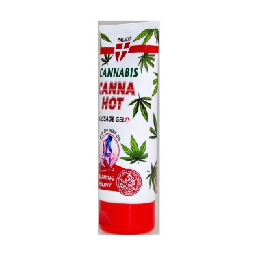 Gel de massage chauffant au chanvre CANNAHOT, 200 ml Palacio