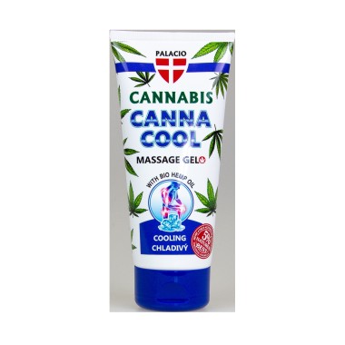 Gel de massage au chanvre CANNACOOL effet rafraîchissant, 200 ml Palacio