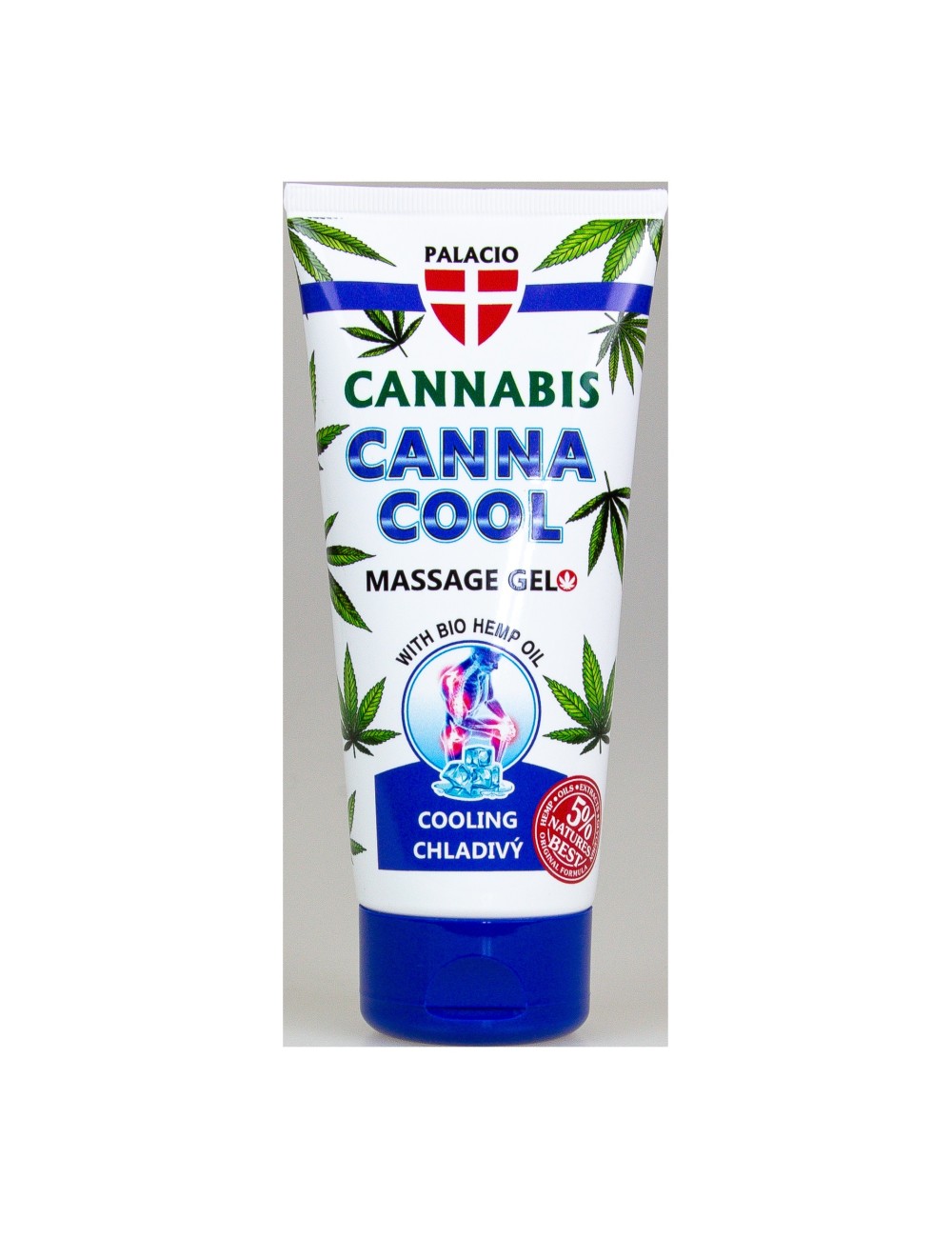 Gel de massage au chanvre CANNACOOL effet rafraîchissant, 200 ml Palacio
