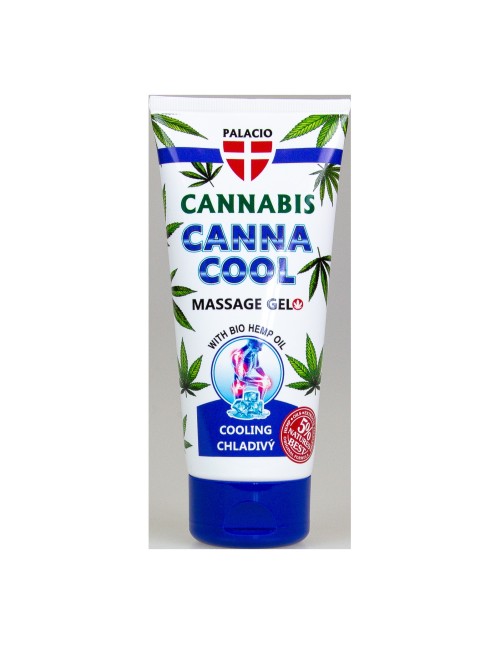 Gel de massage au chanvre CANNACOOL effet rafraîchissant, 200 ml Palacio