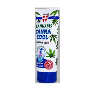 Gel de massage au chanvre CANNACOOL effet rafraîchissant, 200 ml Palacio