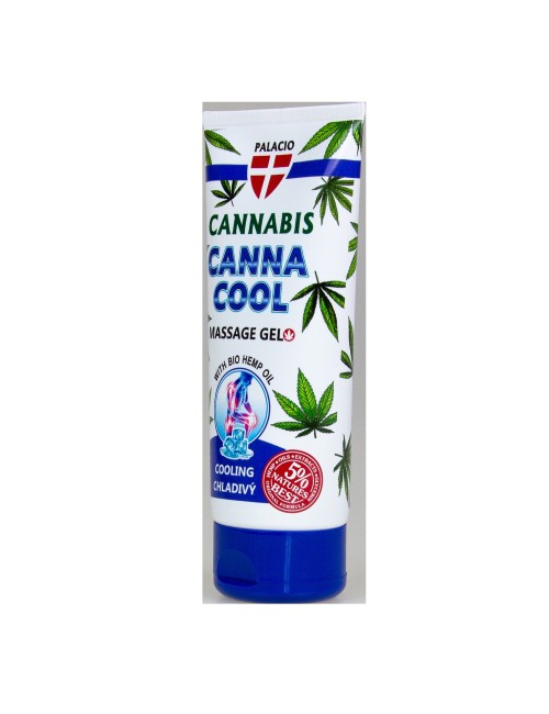 Gel de massage au chanvre CANNACOOL effet rafraîchissant, 200 ml Palacio