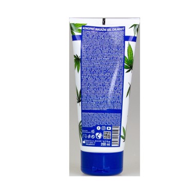 Gel de massage au chanvre CANNACOOL effet rafraîchissant, 200 ml Palacio