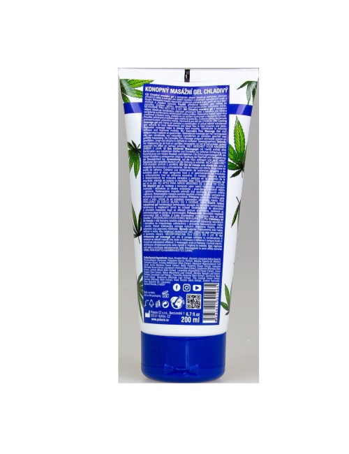 Gel de massage au chanvre CANNACOOL effet rafraîchissant, 200 ml Palacio