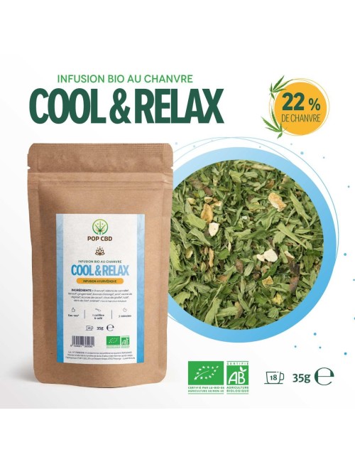 Bio-CBD-Tee cool & relax | POP CBD