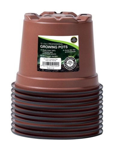 Professionelle Anzuchttöpfe 9 cm 10er-Set