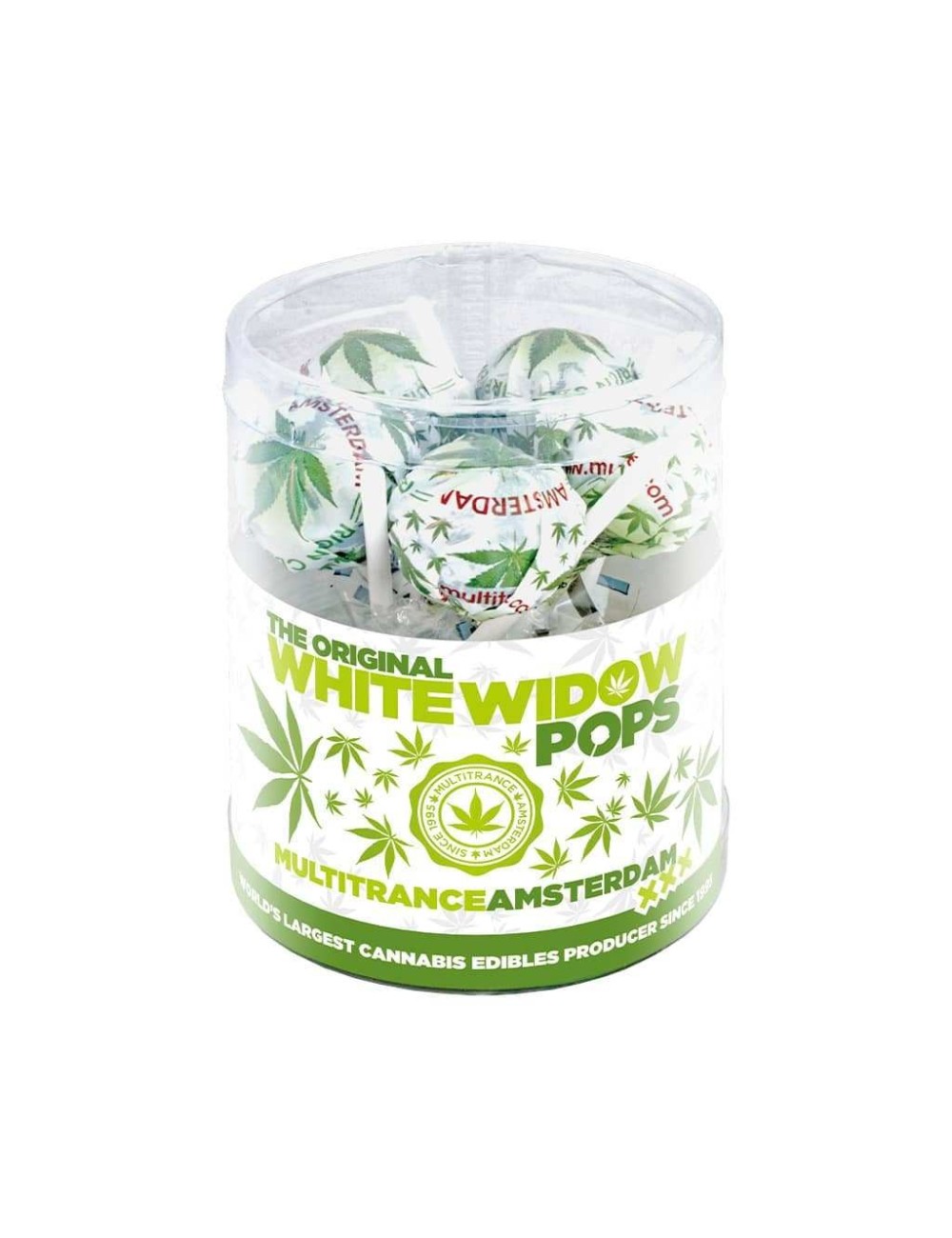 Lutscher Cannabis White Widow Original - 10 Stück | MULTITRANCE