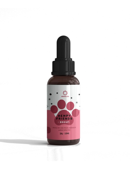 CBD-Öl für Tiere 3% Rindfleisch | NOVALOA