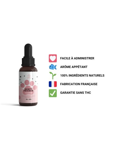 CBD-Öl für Tiere 3% Lachs | NOVALOA