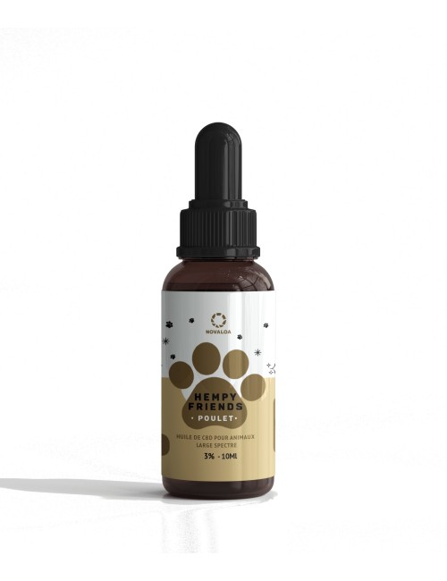 CBD-Öl für Tiere 3% Huhn | NOVALOA