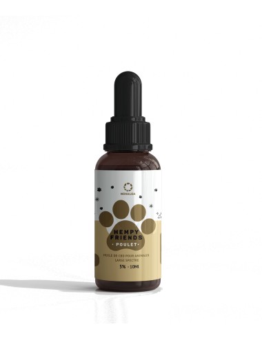CBD-Öl für Tiere 5% Huhn | NOVALOA