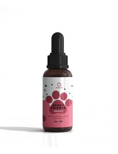 CBD-Öl für Tiere 5% Rindfleisch | NOVALOA