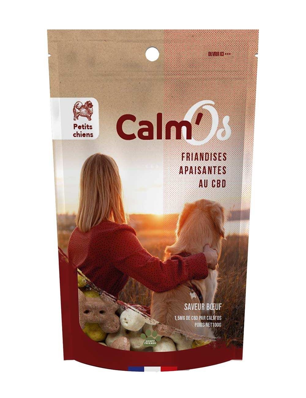 Kleiner CBD-Hundeleckerbissen | CALM'OS NOVALOA