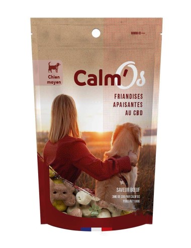 Hanf-Leckerbissen für mittelgroße Hunde | CALM'OS NOVALOA