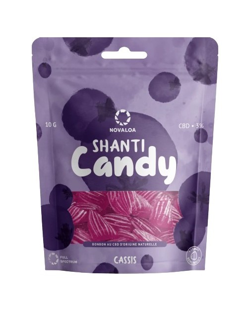 CBD-Bonbon Schwarze Johannisbeere | NOVALOA
