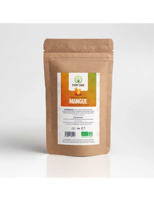 Bio-CBD-Tee Mango | POP CBD