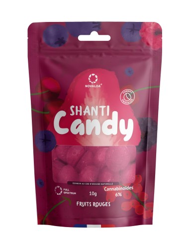 CBD CBN CBG Bonbon mit roten Früchten | NOVALOA