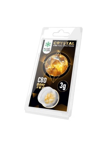 Kristalle CBD 90% Full Spectrum 3g | PLANT OF LIFE