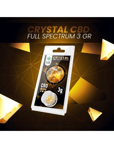 Kristalle CBD 90% Full Spectrum 3g | PLANT OF LIFE