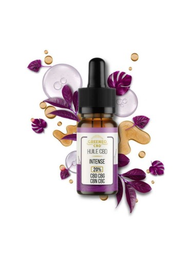 CBD-Öl Broad Spectrum 20% intensiv | GREENEO