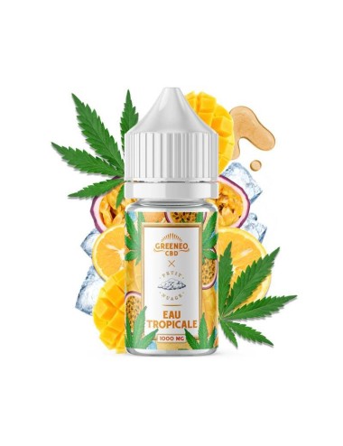 CBD E-Liquid Tropisches Wasser | GREENEO nikotinfrei