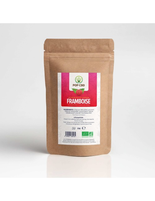 Bio-Himbeer-CBD-Tee | POP CBD