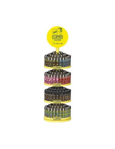 DESIGNER-FEUERZEUG CBD MIX1 - 192er Set | CLIPPER