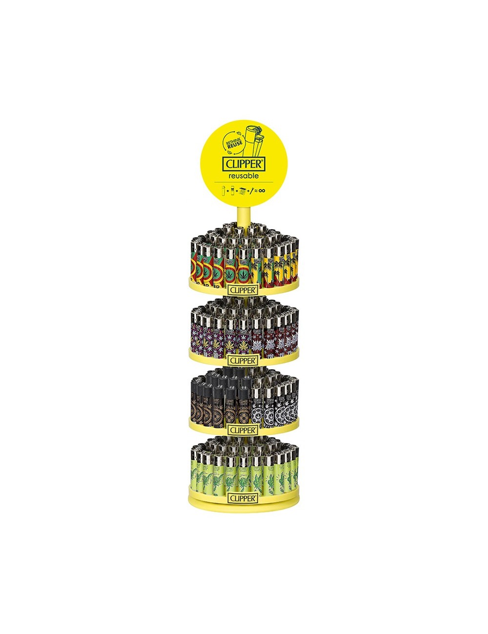 FEUERZEUG DESIGN CBD MIX2 - 192er Set | CLIPPER