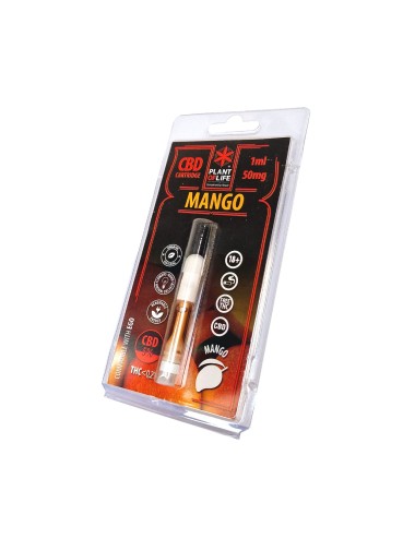 CBD E-Liquid-Kartusche Mango | PLANT OF LIFE nikotinfrei